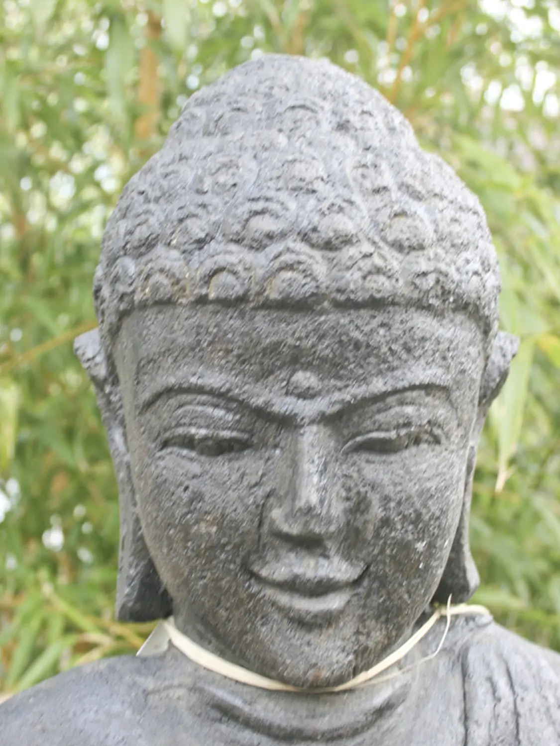  Product image 3 of the product “Standing Buddha, Indian Style - turning the wheel of knowledge, in the sizes from 60cm to 200cm, Antique finish ”